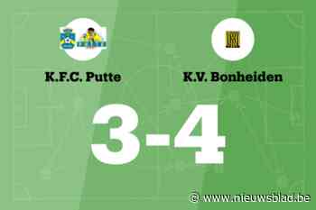 Bonheiden wint tegen Putte door treffers van Van Nuffel