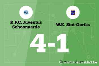 Sergeant maakt twee goals voor Juventus Schoonaarde B in wedstrijd tegen WK Sint-Goriks