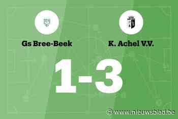 Paulino Rosario maakt twee goals voor Achel VV A in wedstrijd tegen GS Bree-Beek