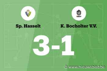Sporting Hasselt beëindigt de zegereeks van Bocholter VV