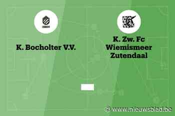 Wedstrijd tussen Bocholter VV en Zwaluw Wiemismeer afgelast