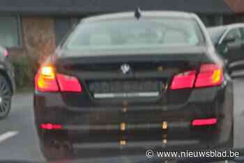 Politie doet oproep naar info over verdachte BMW die zonder nummerplaten door Houthulst reed