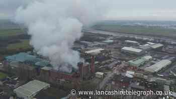 Fire crews to remain at Lancaster fire for a number of days