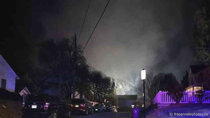 Virginia police investigate explosion at house where officers were trying to serve a search warrant