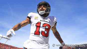 Buccaneers' Mike Evans records 10th straight season of 1,000 receiving yards, trails Jerry Rice in NFL history