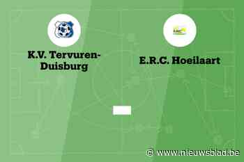 Wedstrijd tussen KV Tervuren-Duisburg B en ERC Hoeilaart B afgelast