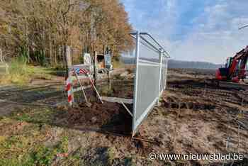 Draaipoort op plek waar wolf August werd overreden