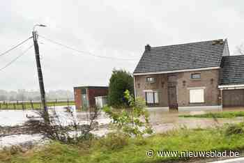 Overvloedige regen zet verschillende straten  blank