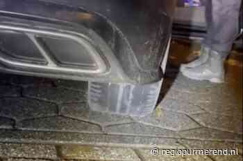 Hoge snelheid, rokende banden en boetes voor bestuurder Volkswagen Golf R