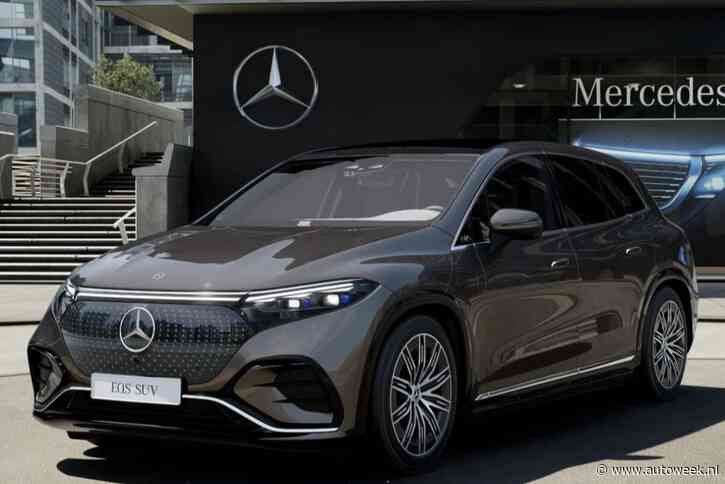 Elektrische top-SUV Mercedes-Benz EQS SUV: meer voor meer