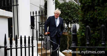 Can Boris Johnson Keep His Cool at U.K.’s Covid Inquiry?