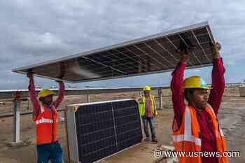 In the Salt Deserts Bordering Pakistan, India Builds Its Largest Renewable Energy Project