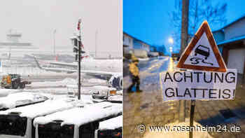 DWD warnt vor gefährlichem Blitzeis – Flughafen München stellt Betrieb ein – Erneut Ausfälle an Schulen