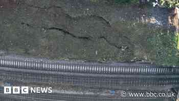 Emergency landslip works to disrupt rail journeys