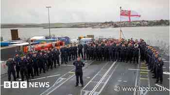 Royal Navy warship completes major revamp in Devon