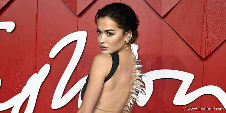 Rita Ora Wears Striking Prosthetic Spine at The Fashion Awards 2023