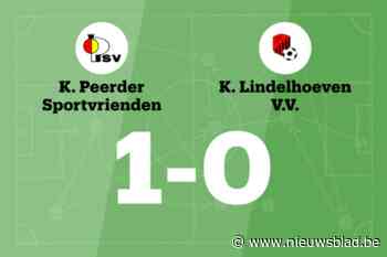 Akkermans is goud waard voor K Peer SV tegen Lindelhoeven VV B