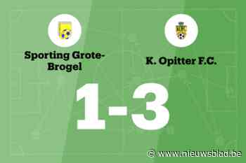 Diop scoort twee keer voor Opitter FC in wedstrijd tegen Sporting Grote Brogel
