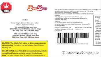 A brand of cannabis edibles in Ontario are being recalled due to mould