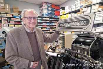 ‘Wandelende encyclopedie’ en drukker Edouard Peeters (90) mag zich voortaan ereburger van Zoutleeuw noemen