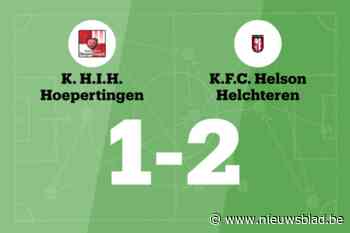 Jasper Lambrecht en Ivo Leonardus Moerenhout scoren bij comeback KFC Helson Helchteren tegen HIH Hoepertingen