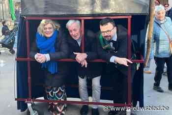 Burgemeester en schepen uitgedaagd door Prins Carnaval: “Ons respect voor de reuzendragers is alleen maar groter geworden”