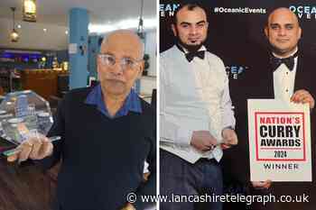 Thira Blackburn and Barlick Raj winners at Nation’s Curry Awards 2024