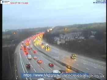 Crashes on M6 and M61 causing long delays