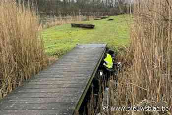 Bejaarde man belandt met scootmobiel in het water maar kan zelf nog alarm slaan