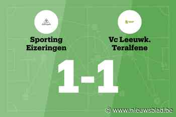 Sporting Eizeringen B beëindigt reeks nederlagen in de wedstrijd tegen Leeuwkens Teralfene B