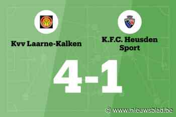 De Troyer scoort twee keer voor KVV Laarne-Kalken B in wedstrijd tegen KFC Heusden Sport B