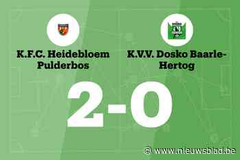 Dosko blijft verliezen na uitnederlaag tegen Pulderbos