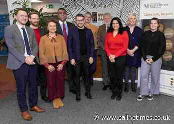 High-level Ealing Council delegation tour university