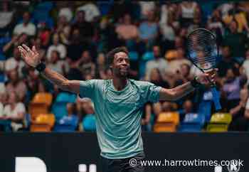 Interview of the French tennis player, Gael Monfils