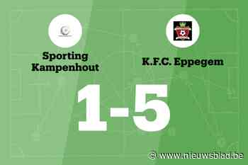 Geen verbetering voor Sporting Kampenhout na verlies tegen KFC Eppegem
