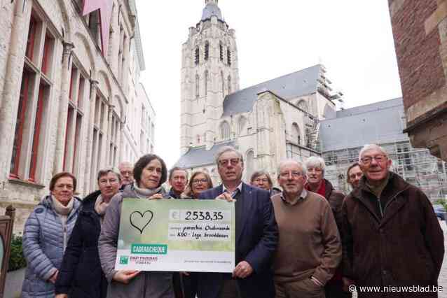 Parochie schenkt 2.500 euro aan actie tegen lege brooddozen in basisscholen