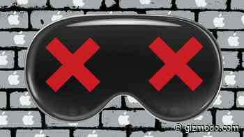 Apple Is Forcing Users Who Forgot the Password to Their $3,500 Vision Pro to Reset It In-Store