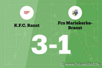 Ranst verslaat Mariekerke-Branst met 3-1 en eindigt reeks zonder overwinning