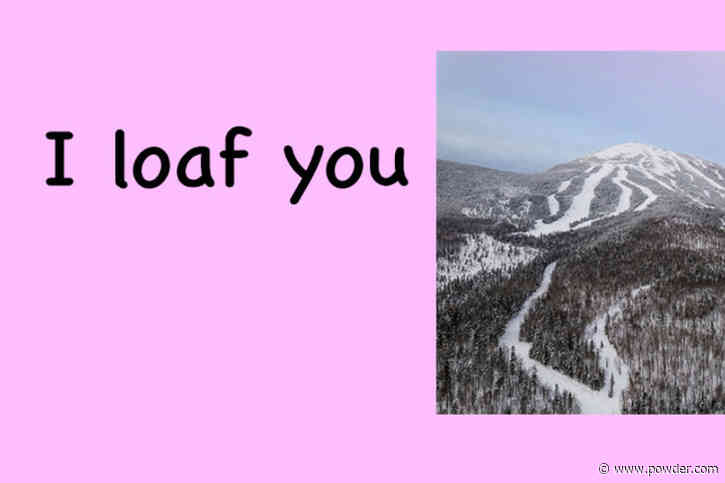Maine's Largest Ski Resort Releases Punny Valentine's Day Cards