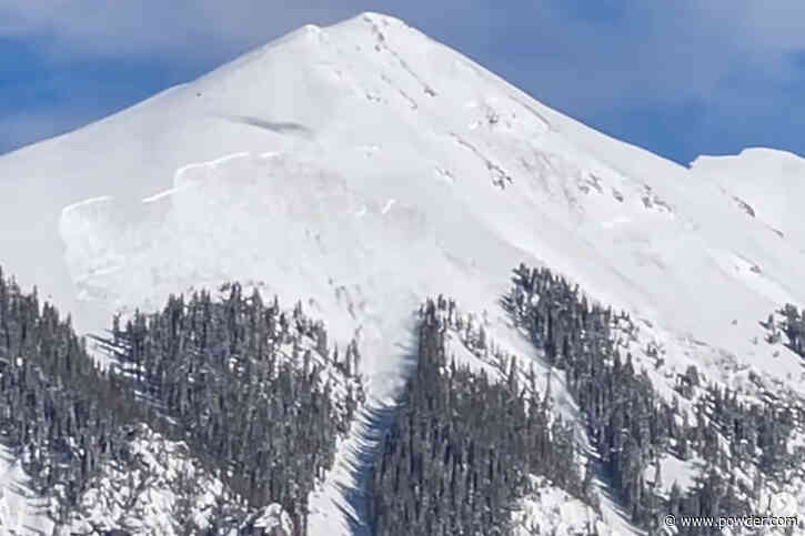 Chris Davenport Witnesses "Classic" Telluride Avalanche Control Work