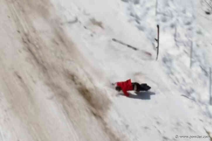Sammy Carlson Releases Harrowing Crash Footage From 24-Story Ski Jump