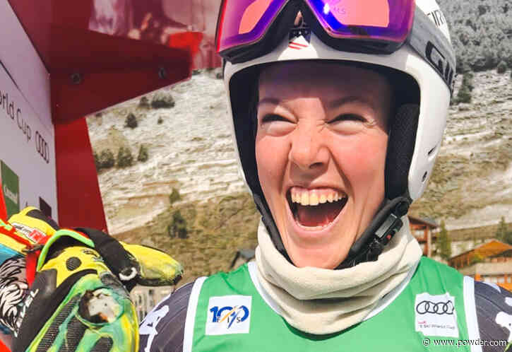 Tahoe Skier AJ Hurt Snags First World Cup Podium