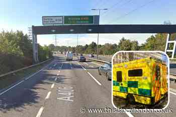 A406 Barking crash: Woman left fighting for her life