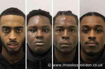 Four men guilty of drive-by shooting outside Euston church