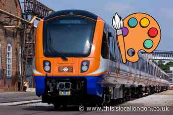 The south London Overground new colours and names