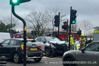 Broadway Bexleyheath traffic lights crash: One person injured