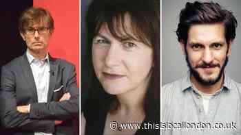 Robert Peston and Matt Baynton at Crouch End Literary Festival