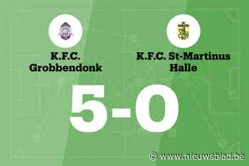 Grobbendonk verslaat St. Mart. Halle en blijft winnen