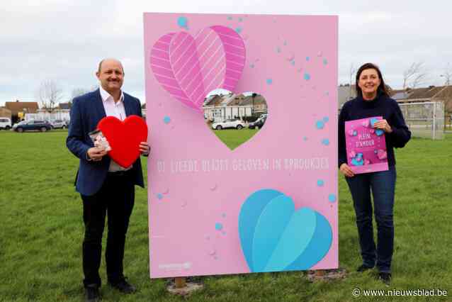 Gedichtenroutes brengen wandelaars in Valentijnssfeer