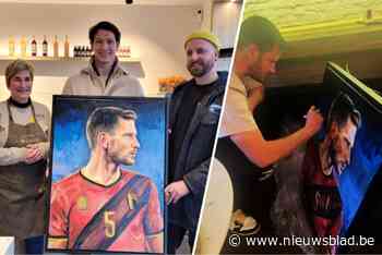 Brechts portret Jan Vertonghen brengt 1.250 euro op voor het fonds van de voetballer